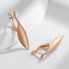 Trend Rosegoldfarben Glänzende Tropfenohrringe Für Damen Mode Kreativ Natürlicher Zirkon Einzigartig Romantisch Alltagsschmuck