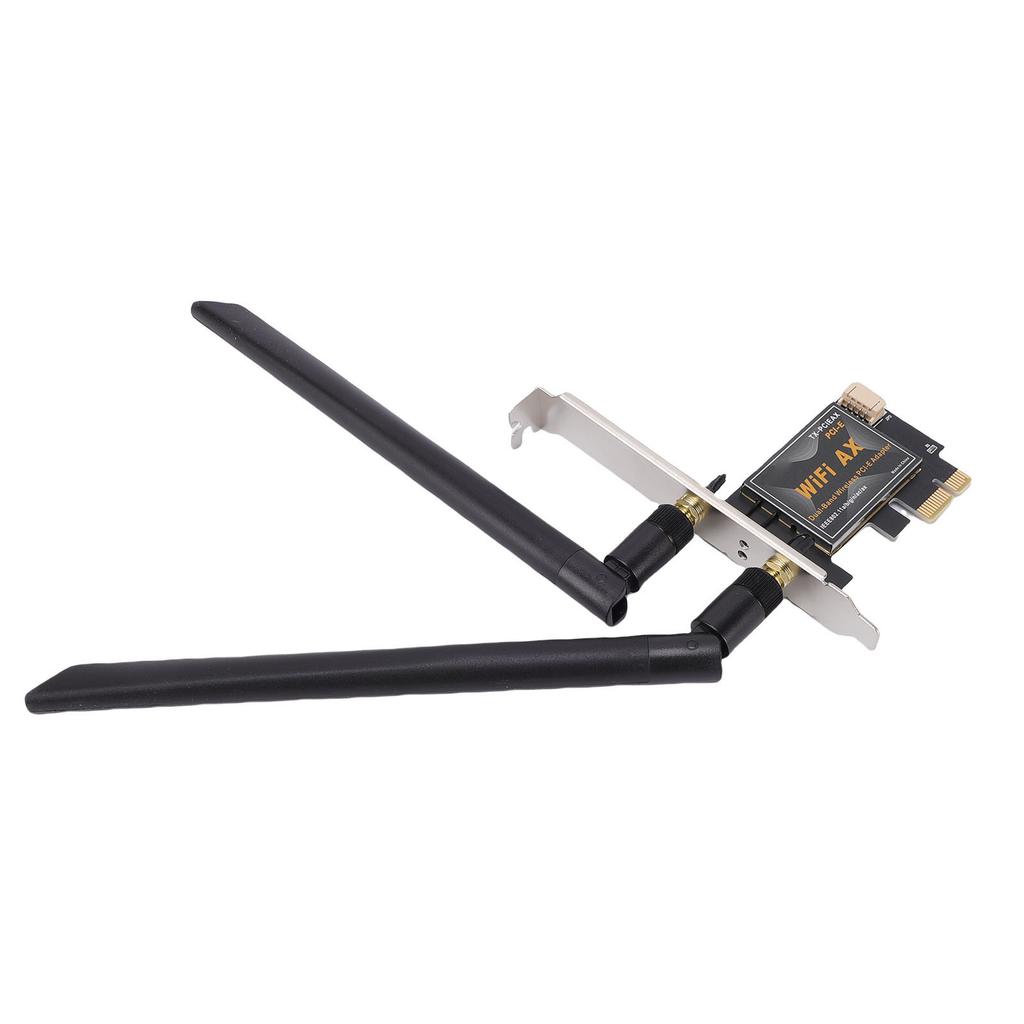 WiFi 6 PCIe Card Desktop Wireless Network Adapter Support for Windows 10 11 OFDMA MU MIMO 2.4G 5G Dual Band 8dBi