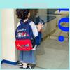 Adorable Cartoon Car Backpack For Boys And Girls Lightweight Oxford Cloth Design For Kindergarten
