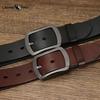 Ceramic Buckle Belt Men's Genuine Leather Pin Buckle Top Layer Cowhide Casual Versatile Youth Belt