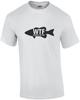 WTF - Wo ist der Fisch - lustiges Angel-T-Shirt