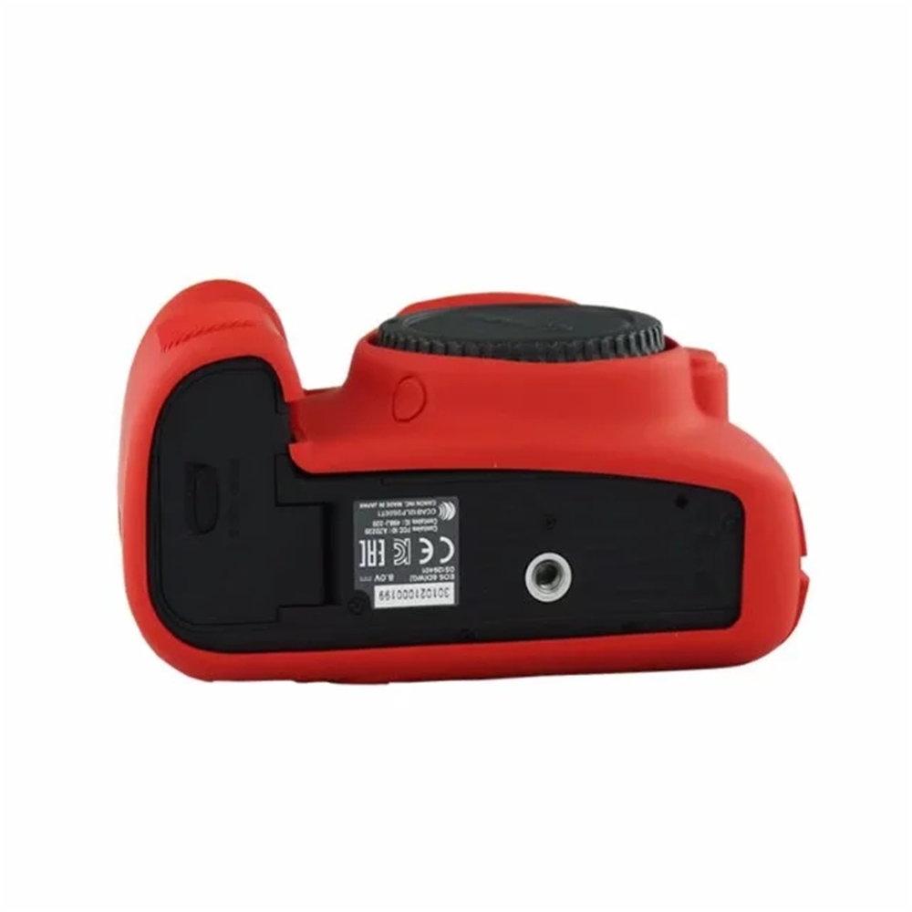 Soft Silicone Armor Body Case For Canon EOS 6D Camera Protective Rubber Cover Skin