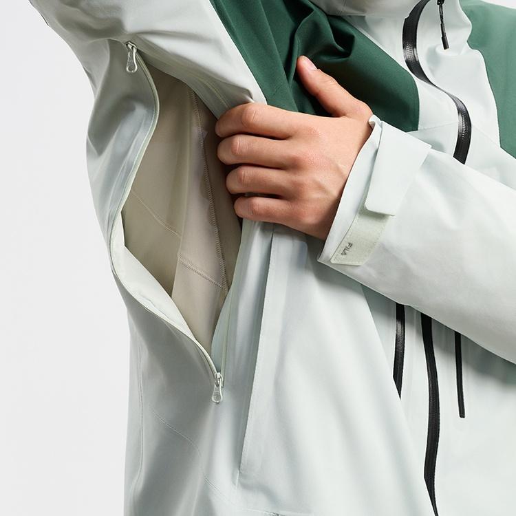 New FILA Jackets Coats Men Mutton Fat Jade A11M437720F-LG