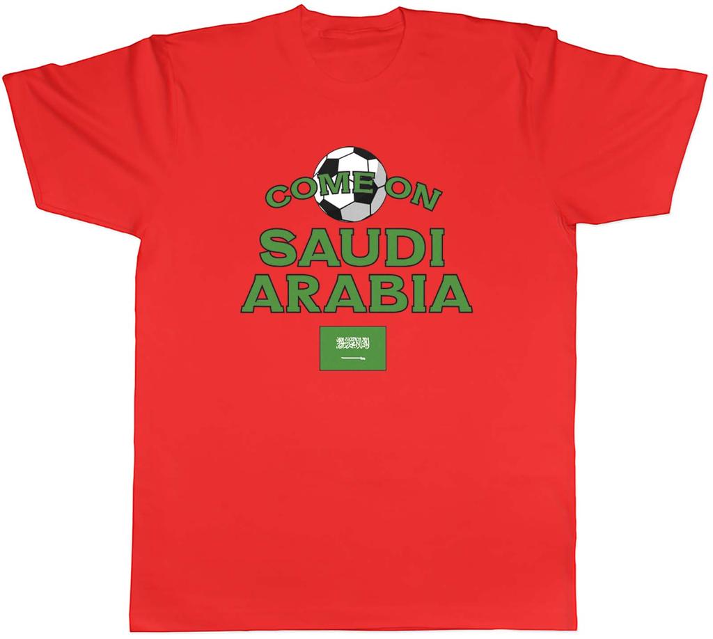 Unisexs T Shirt Saudi Arabia Football Come On Sports Unisex Tee Gift