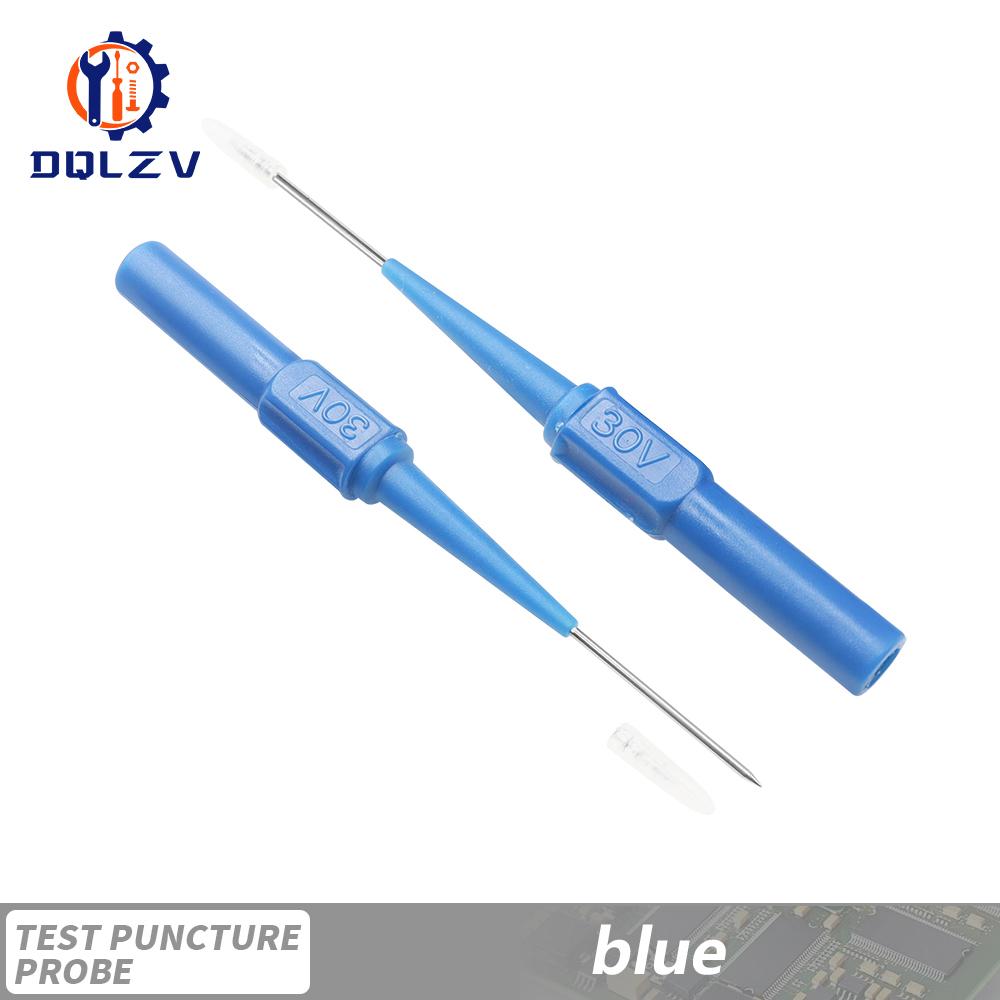 30V Car Tip Probes Diagnostic Tools Auto Multimeter Test Leads Extention Back Piercing Needle Tip Probes Mechanical connector