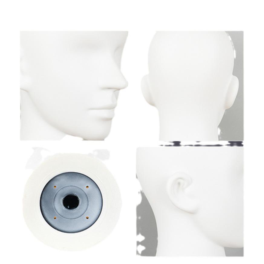 Multifunctional Display Mannequin Head for Spray Paint Hat, Bow Tie, Glasses, and Mask Props