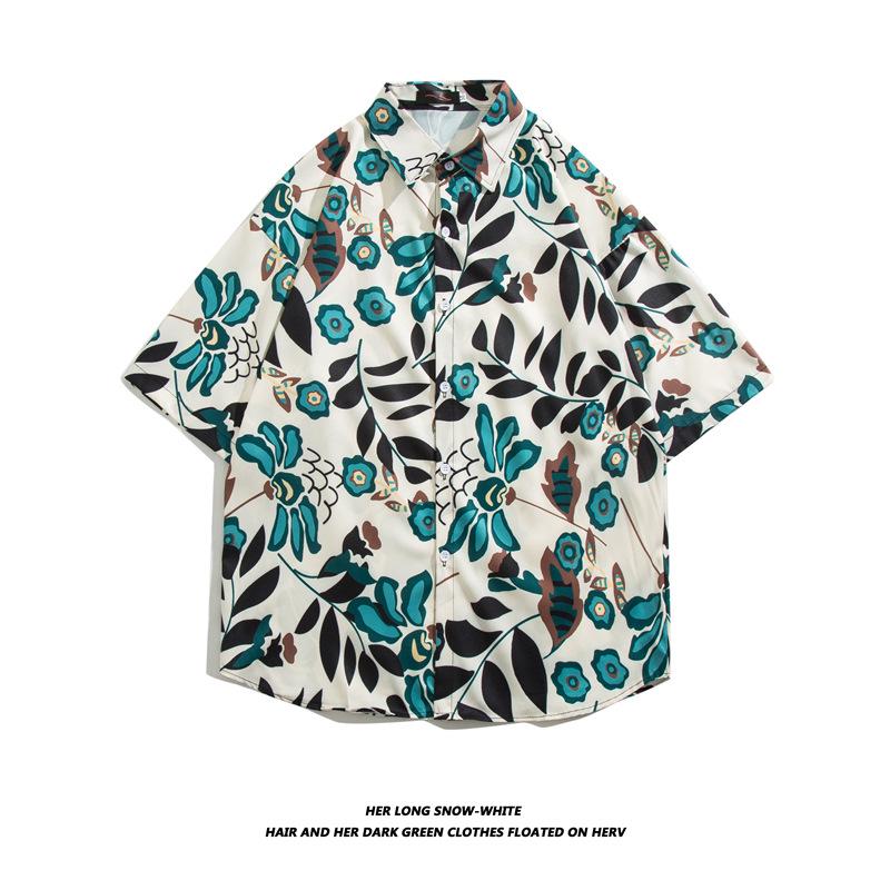 Men's Southeast Asian Style Quick-Dry Beach Vacation Shirt