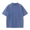 T-shirt Estiva da Uomo 230G Cotone Pesante Vintage Lavata Oversize Manica Corta Larga Streetwear Manica Corta Top Maglietta