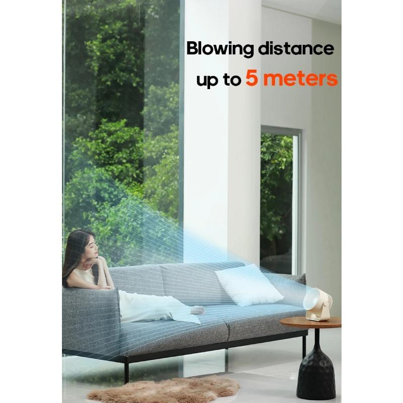 1PC Multifunctional Electric Fan Circulator Wireless Portable Home Quiet Ventilator Desktop Wall Ceiling Fan Air Cooler