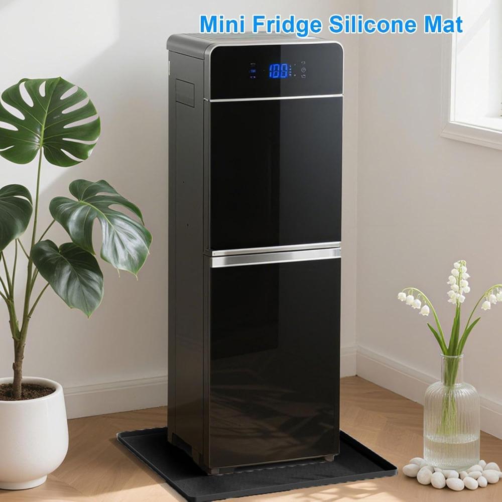 Non-Slip Refrigerator Drip Pan Waterproof Floor Protection Tray Under Mini Fridge