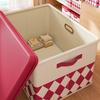 Extra Large Foldable Fabric Clothes Storage Box with Lid