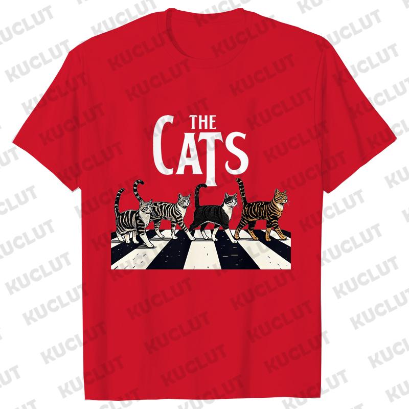 The Cat Lady Graphic T Shirts Unisex Funny for Cat Lovers T Shirt Summer Clothes Shirts Fashion Casual Short Sleeve Tees Shirts