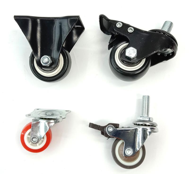 40f 60f 80f 100f 120f 150f Leveling Caster Wheels Showcase Nylon Caster Height Adjustable Castor Wheels