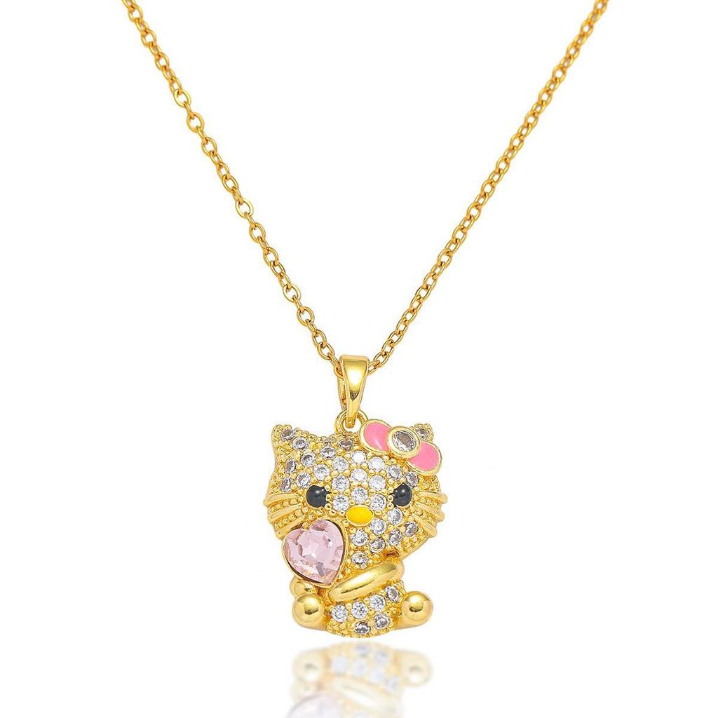 Women's Fashion Heart Pendant Necklace - Elegant, Simple Design, Versatile Clavicle Chain Jewelry