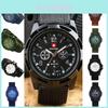 Gemius Swiss Fashionable Woven Strap Military Watch For Adults Swiss Army Style Sports Watch