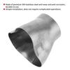 3 into 1 Exhaust Header Collector 1.75in Inlet 2.38in Outlet  for Car Modification Car Exhaust Accessory Exhaust Header