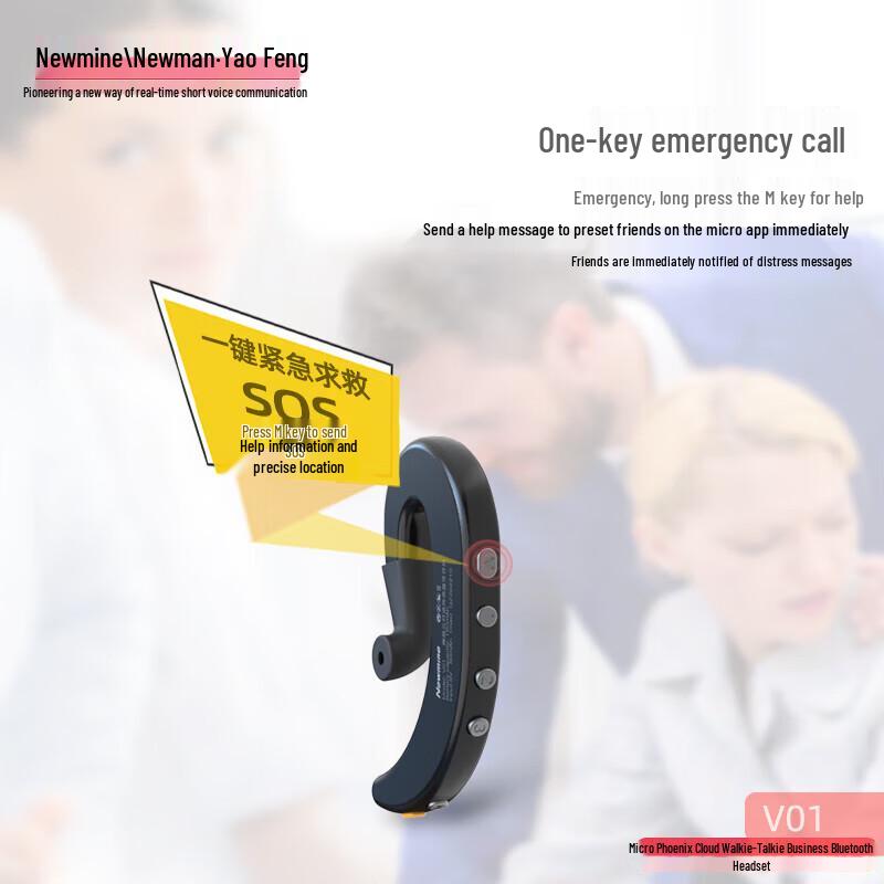 Newmine Business & Driver Bluetooth Headset