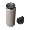 YETI Rambler 26 Bottle, Leak-Proof, Vacuum Insulated, Stainless Steel, with Chug Cap, Sharptail Taupe