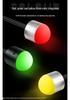 Waterproof LED Magnetic Hemisphere Signal Light: 3-Color, 12V/24V Indicator for Machines