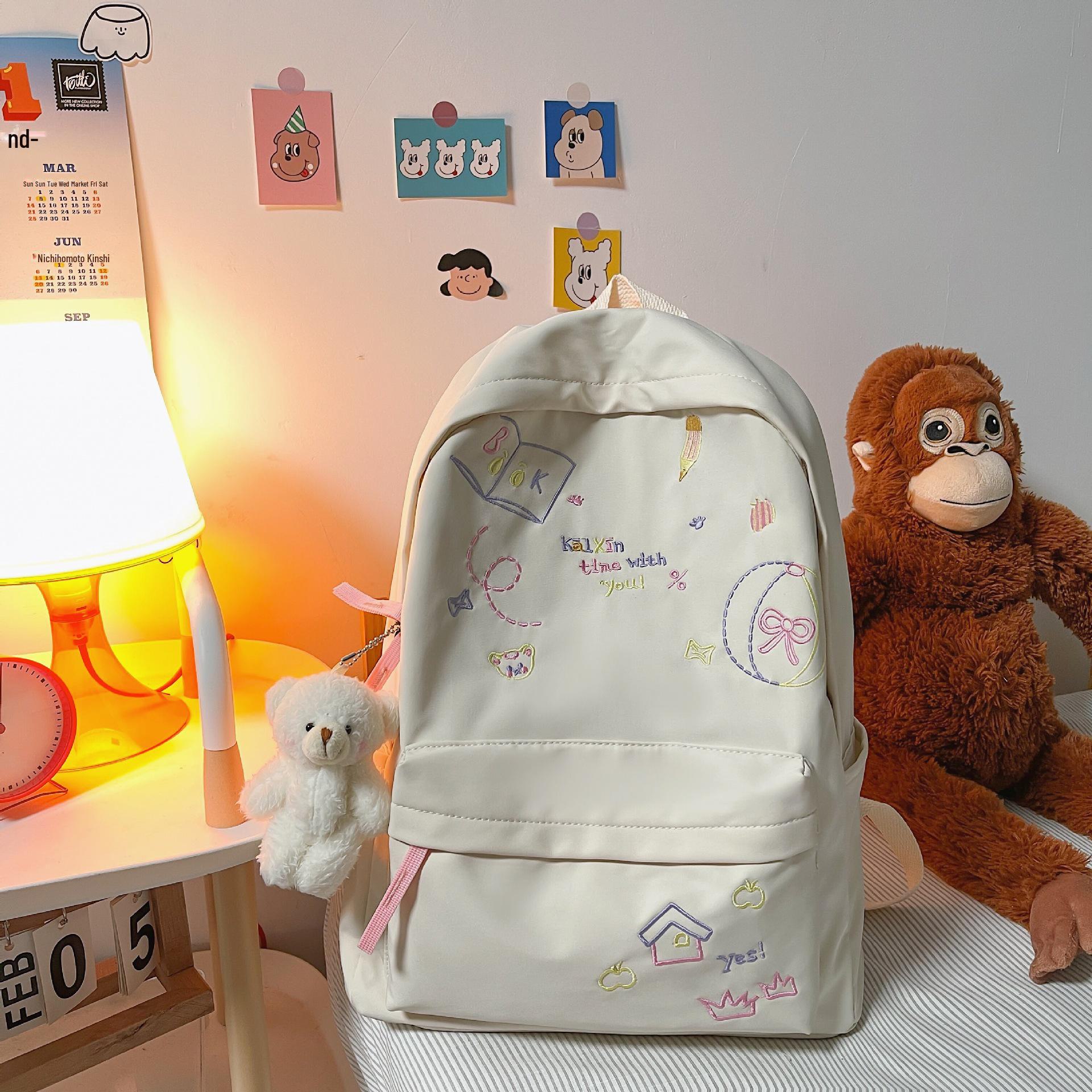 

Милый рюкзак в корейском стиле Ulzzang Harajuku для девочек средних и старших классов