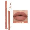 Matita per labbra opaca Impermeabile Non facile da sbavare Matita per delineare le labbra a lunga durata Morso per labbra Trucco Matita per labbra Penna per rossetto Rimpolpante per le labbra