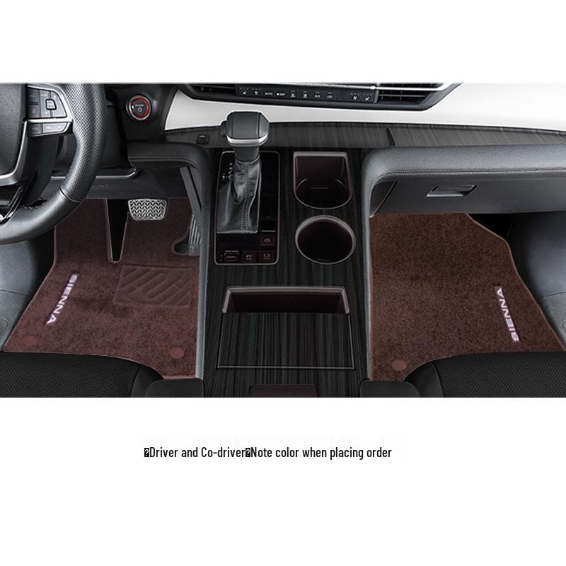 2026 Toyota Sienna Fußmatten für die mittlere Sitzreihe - Grewia Edition