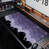 Large Size Pink Mousepad Pastel Clouds Desk Mat Kawaii Cartoon Mouse Pad Rubber Table Mat Extended Gaming Lock Edge Keyboard Mat