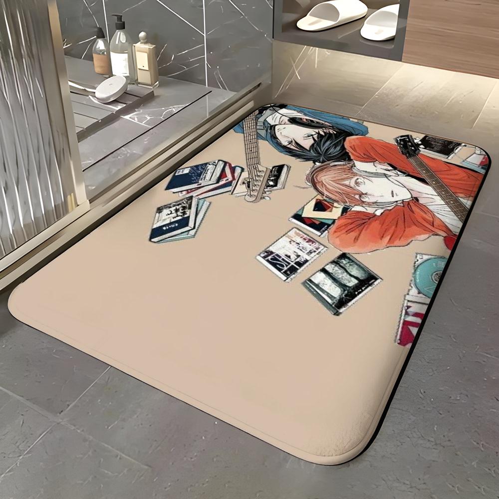 

Anime G-Given Floor Mat Soft Flannel Entrance Door Mat Non Slip Absorbent Bathroom Bedroom Floor Rug 40x60cm