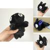 Adorable Japanese Anime Kiki Delivery Service Jiji Black Cat Plush Stuffed Doll Toy For Kids And Collectors