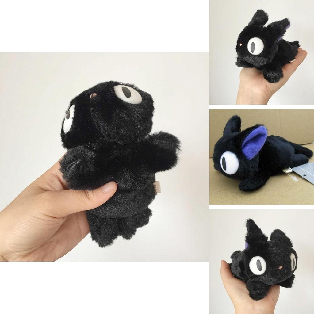 Adorable Japanese Anime Kiki Delivery Service Jiji Black Cat Plush Stuffed Doll Toy For Kids And Collectors