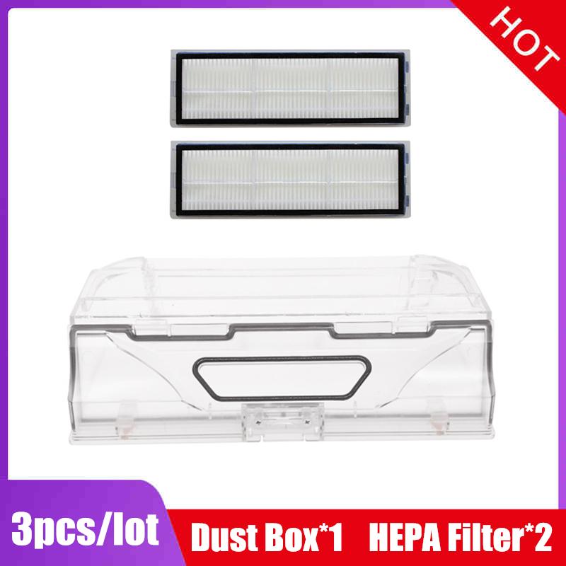 Hepa Filter Main Brush Mop Cloth Water Tank  for Xiaomi Mijia 1C 1T STYTJ01ZHM Mi Robot Vacuum-Mop parts Dreame F9 Accessories