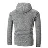 Premium Quality Men's Athletic Soft Sherpa Zip Up Hooded Hoodie Sweater Jacket Coat For All Seasons
