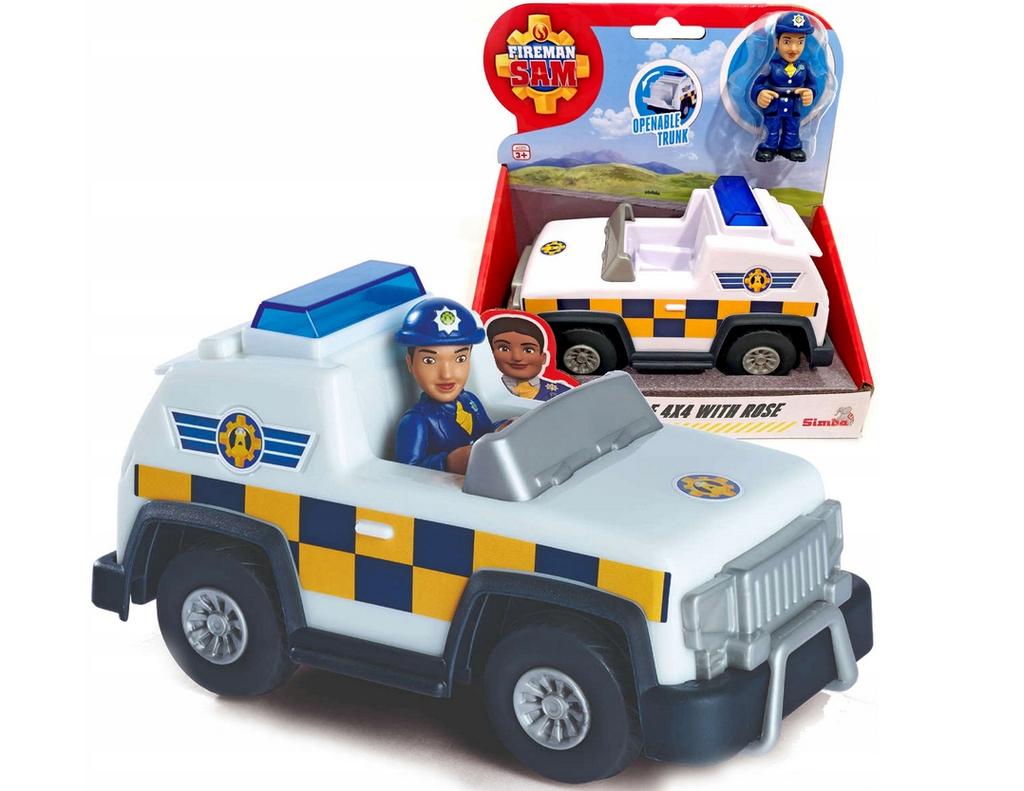 STRAŻAK SAM JEEP POLICYJNY 4X4 4326