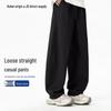 Men's Loose Straight Leg Casual Drape Pants