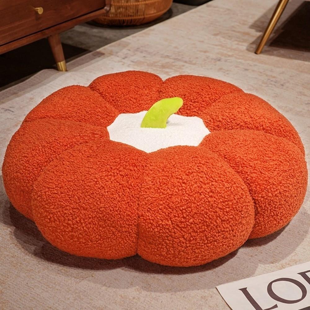 Plush Tatami Mat Flurry Soft Pumpkin Pillow Cute Pumpkin Cushion Futon  Living Room
