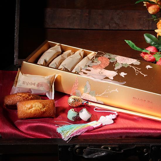 Silla Myeongwa Financier Gold, корейские закуски Silla Myeongwa Financier Gold