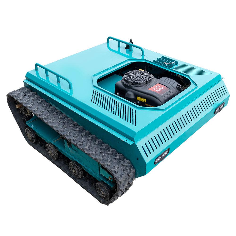 HTM1010 Crawler Gasoline Lawnmower: Remote-Controlled Orchard Reclamation & Weeding Machine for USA