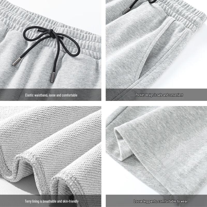 Hodo Men's Pure Cotton Casual Summer Shorts