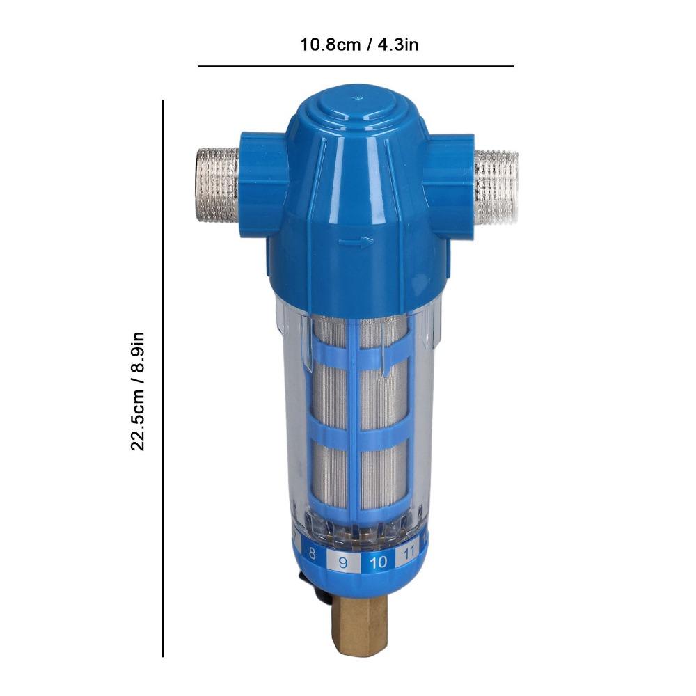 1 jeu de 3 Couvercles en Plastique Tuyau Filtre à Sédiments Tuyauterie d'Eau Alimentation en Eau de Jardin