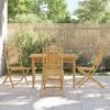 VidaXL 5 Pcs Garden Dining Set Bamboo, Outdoor Dining Set, Garden Dining Furniture, 3278521