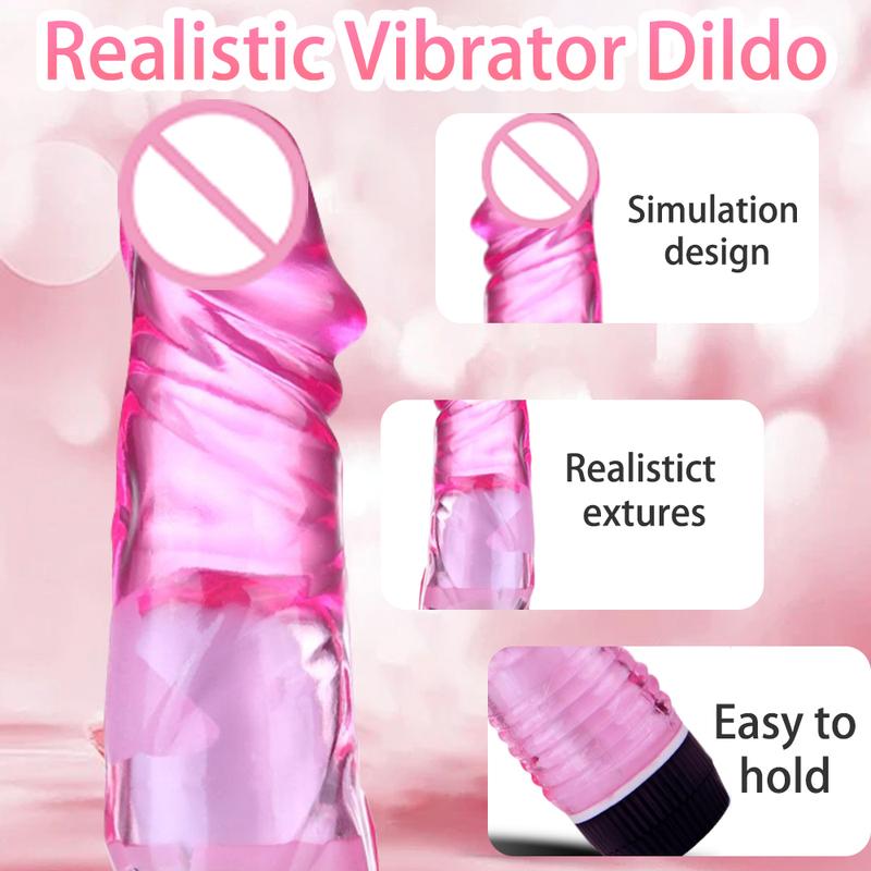G-Spot Vibrator for Women Masturbate Dildo Vaginal Clitoral Massager Female Stimulation Adults Sex Toys