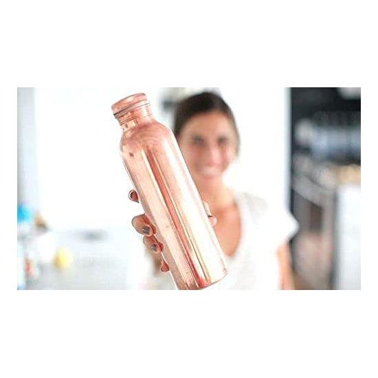 Copper Bottle (1000 Ml), Copper Yoga Water Bottle, SDO