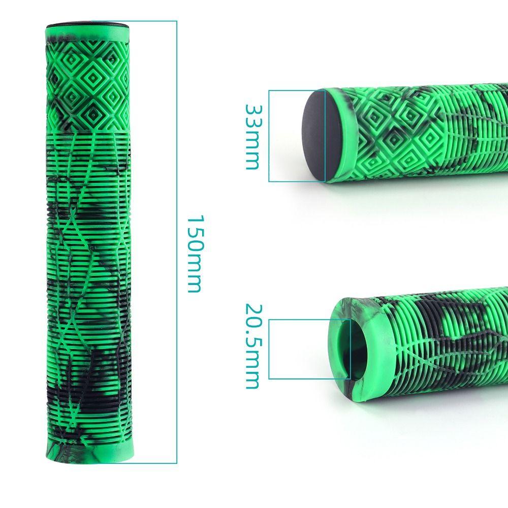 1 Pair Rubber Bike Rubber Handle Grips Longneck Bars Bike Bar Covers for Mountain Bicycle