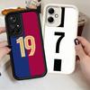 FootBall Number 7 10 19 Soft Phone Case for Xiaomi Poco X7 X6 X5 Pro X4 Gt X3 F7 Ultra M8 M7 Redmi 15C 15 14C 13 13C 12 12C 10 1