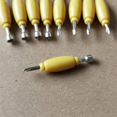3Pcs Finger Skateboard Screwdriver Double Head Hexagon Phillips Screwdriver Universal Parts Accessories Disassembly Repair Tools