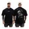 Stil Sommer Neu Herren T-Shirts Sport Fitness Rundhals Übergroßes T-Shirt Gym Laufen Basketball Training Kurzarm Top