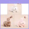 Plush Bunny Keychain With Pullopen Ears For Girls And Boys Accessories