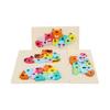 Cpc Dětské Dřevěné Rodič-Dítě Zvíře Trojrozměrné Puzzle Vzdělávání v Raném Dětství Zvířecí Kognitivní Puzzle Hračka pro Intelektuální Rozvoj