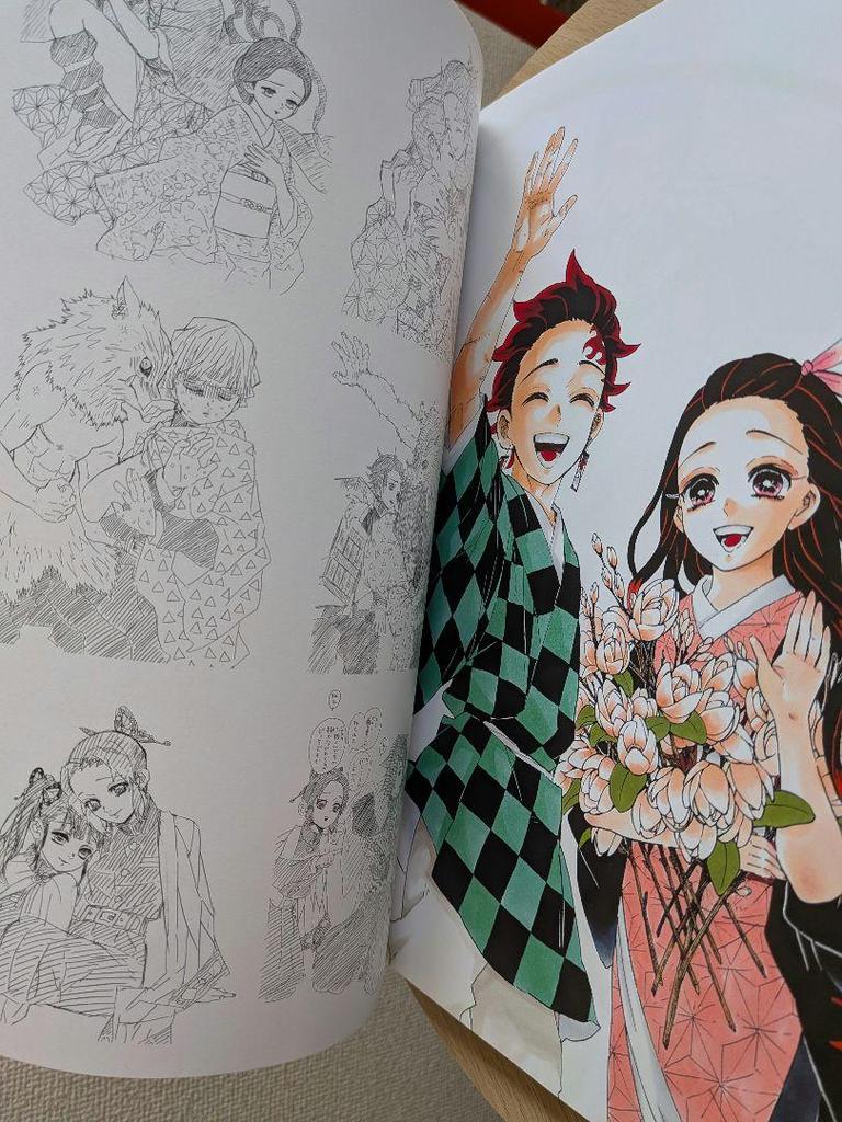 [USED] Demon Slayer: Kimetsu No Yaiba Koyoharu Gotouge Art Collection