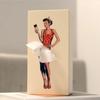 Retro Classy Girl Tissue Box Craft Ornaments Tissue Boxes Gifts Children's Funny Tissue Case  Car